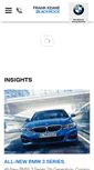 Mobile Screenshot of blackrock.frankkeanebmw.ie